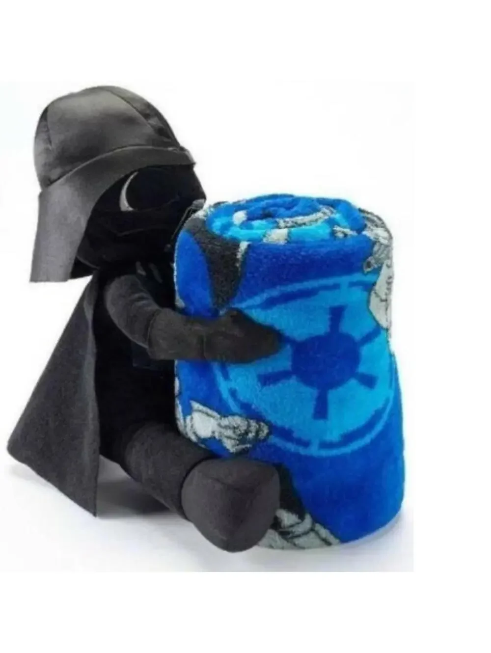 Disney Star Wars Darth Vader Throw Blanket & Plush Hugger Stuffed Animal Plush